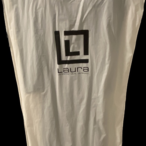 Laura Petite Pink/Salmon Beaded Strapless Maxi Dress - Picture 3 of 6